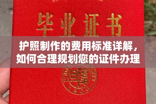 柳州护照制作的费用标准详解，如何合理规划您的证件办理预算